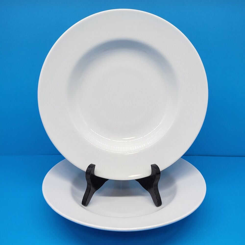 Pottery Barn Great White Pasta Bowls 10 1/8" Diameter Set of 2